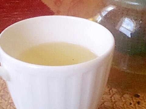 fenugreekとオレンジ、ジンジャー玄米茶。